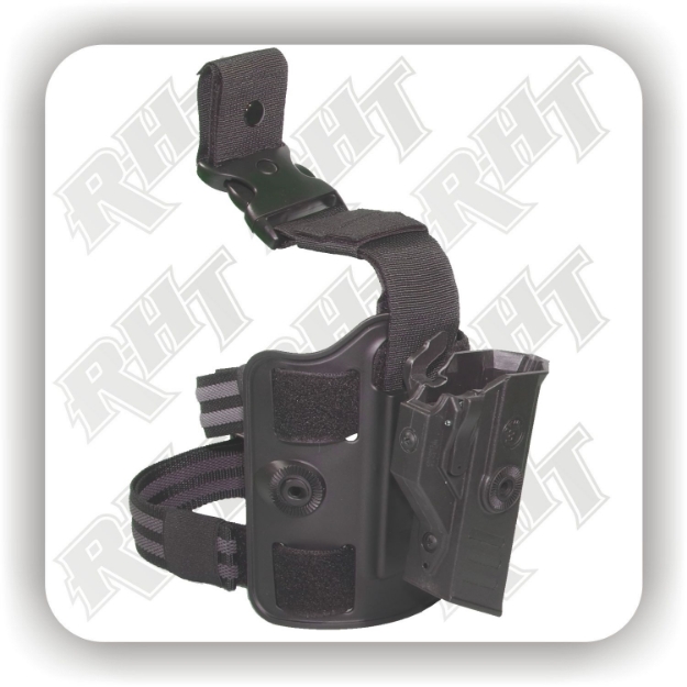 Picture of CR Tactical "SECURE3" Duty Holster - Leg Platform